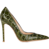 green croc pumps - Klasični čevlji - 