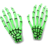 green emo hand hair clip skeleton - Cintos - 