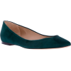 green flats - scarpe di baletto - 