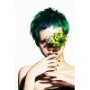 green hair - 模特（真人） - 