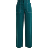 green pants - Pantalones Capri - 