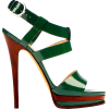 green sandals - Sandálias - 