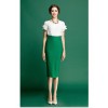 green skirt look - Мои фотографии - 