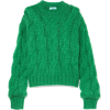 green sweater - Puloverji - 