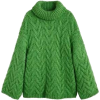 green sweater - Pullovers - 