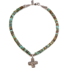 green turquoise necklace - Naszyjniki - $750.00  ~ 644.16€