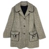 grey short coat - Chaquetas - 