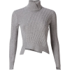 grey sweater - Пуловер - 