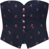 gucci Cherry fil coupé wool bustier - Tanks - 