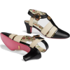 gucci Leather mid-heel t-strap sandal - 凉鞋 - $1,250.00  ~ ¥8,375.42