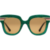 gucci emerald-green-glitter-sunglasses - Sunglasses - 