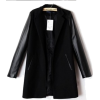 Half Leather - Jacket - coats - 
