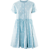 Light blue dress - sukienki - 