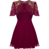 Haljina Dresses Purple - Obleke - 