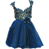 Dresses Blue - 连衣裙 - 