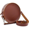 handmade circle brown bag - Borsette - 