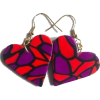 heart earrings - Kolczyki - 