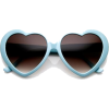 heart shaped sunglasses - Темные очки - 