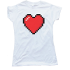 heart shirt - Majice - kratke - 