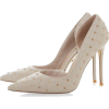 heels white quilted Dune - Zapatos clásicos - 