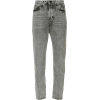 high-waist straight jeans - Dżinsy - 