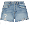 high-rise denim shorts - Calções - £155.00  ~ 175.16€