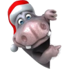 hippo santa - Items - 