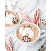 hot chocolate and candy cane - Bebidas - 