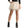 ililily Women Mini Pleated Ruffle Tulle Tutu Multi-Layered Mesh Petticoat Skirt - scarpe di baletto - $18.49  ~ 15.88€