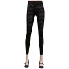 ililily Women's Chevron Striped Lace See-through Sexy Leggings Footless Pants - Flats - $20.49  ~ £15.57