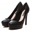 アールアンドイー R&E ハイヒールパンプス（ブラックスムース） - Sapatos - ¥7,245  ~ 55.29€