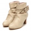 マリー ファム Marie femme ショートブーツ （ベージュ） - Boots - ¥12,600  ~ $111.95
