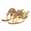 サヴァサヴァcavacavaトングサンダル（ゴールド） - Sandals - ¥9,975  ~ $88.63