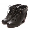 ミオ ノティス mio notis 折り返しレースブーティ（ブラック） - Boots - ¥8,295  ~ $73.70