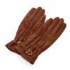 トプカピ TOPKAPI レザーシャーリンググローブ（キャメル） - Gloves - 