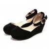 オリエンタルトラフィック ORiental TRaffic 厚底ストラップパンプス（BLACK） - Classic shoes & Pumps - 