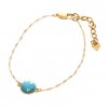 グロッセ・グラッセGrosseGlacePETITSMILYSMILYBLUE（ゴールド） - Bracelets - 