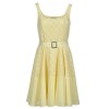 LACE BELTED SHIFT DRESS - Vestidos - £160.00  ~ 180.82€