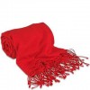 Red Pashmina & Silk Shawl - Bufandas - $188.00  ~ 161.47€