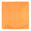 Orange Silk Pocket Square - Scarf - $36.00 