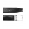 York - Black Calf Leather Belt - Cintos - $178.00  ~ 152.88€
