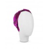 Antonella - Fuchsia Polkadot Feather Headband - Hat - $348.00  ~ £264.48