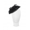 Bonnie - Black 50's Feather Hat - Cappelli - $648.00  ~ 556.56€