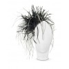 Alicia - Black Feather Headdress - Hat - $450.00 