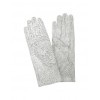 Women's White Flowered Lace Gloves - グローブ - $75.00  ~ ¥8,441