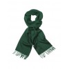 Solid Wool Fringed Long Scarf - Cachecol - $148.00  ~ 127.12€
