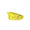 Pepe Fly Laser Yellow Leather Belt - Belt - $140.00 