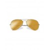 Aviator - Large Metal Sunglasses - Sunglasses - $186.00 