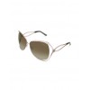 Peonia - Logo Open Lens Metal Sunglasses - Sunglasses - $398.00 