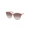 Two Tone Round Frame Sunglasses - Sunglasses - $165.00 